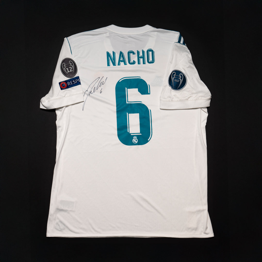 Jersey Firmado Nacho Fernández - Real Madrid